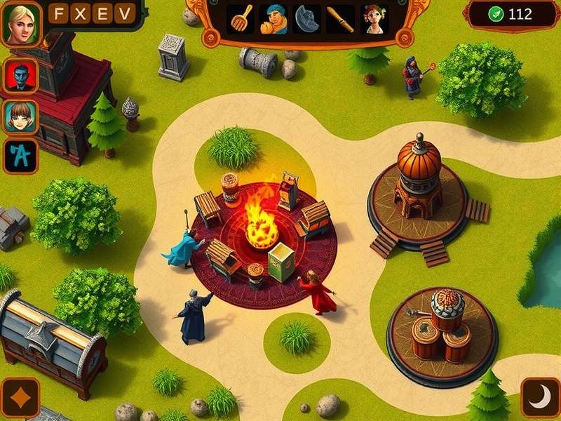 Cumin Warlord Duel strategy guide showing optimal positions in spice market map